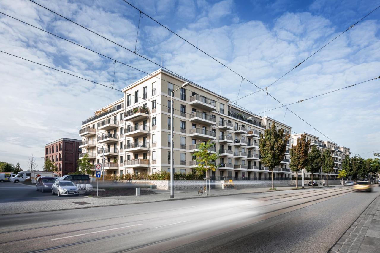 Nk Apartments - Hafencity Dresden Mit Elbblick - Modern & Zentral Ngoại thất bức ảnh